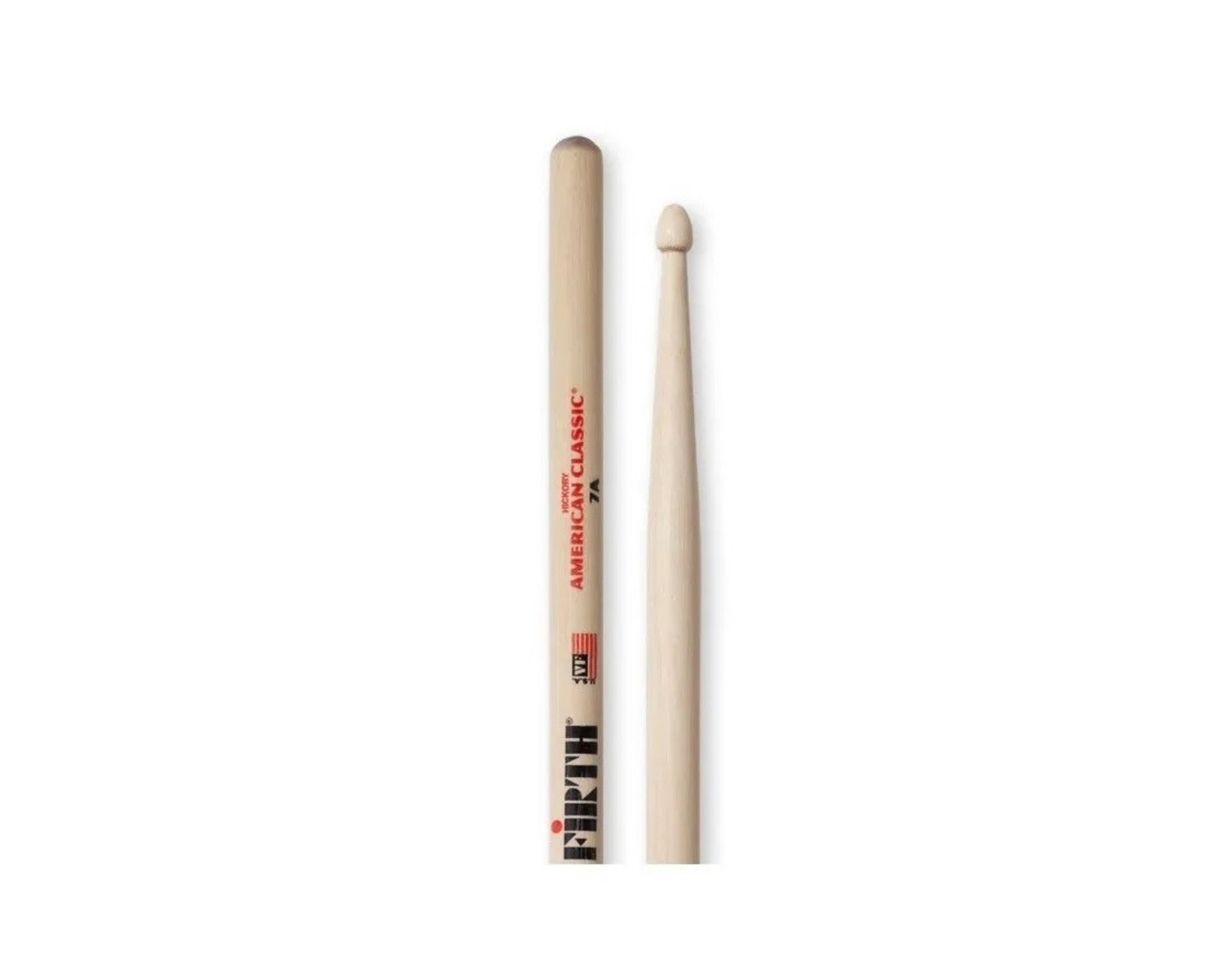 Foto 4 pulgar | Baquetas para Batería Vic Firth color Beige Modelo 7a con Punta de Madera