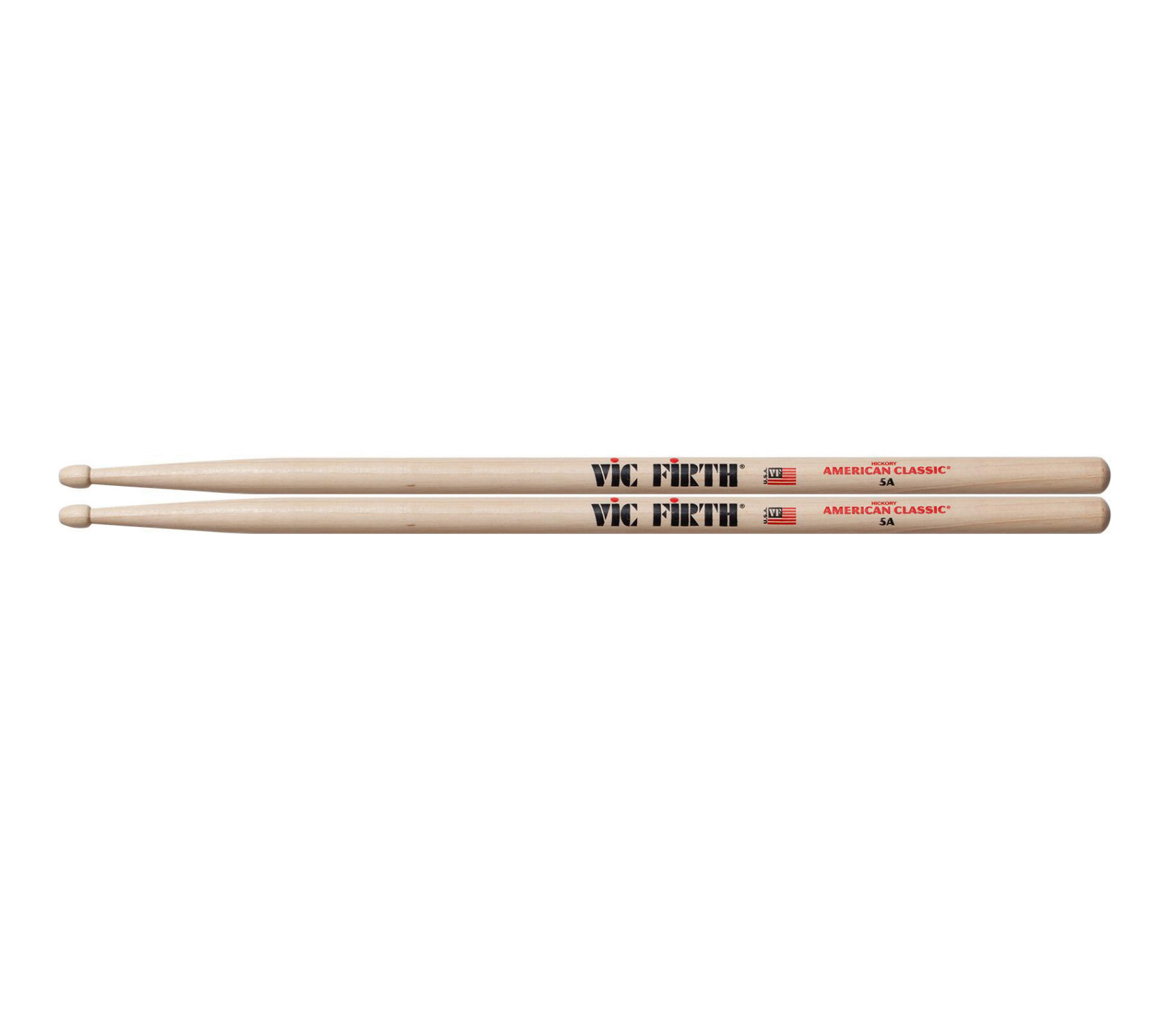 Foto 2 pulgar | Baquetas Vic Firth con Punta de Madera American Classic