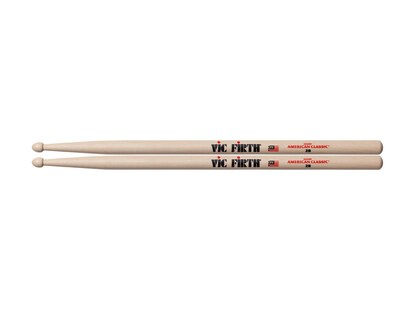 Foto 1 | Baquetas Vic Firth American Classic Modelo 2b Punta de Madera color Beige