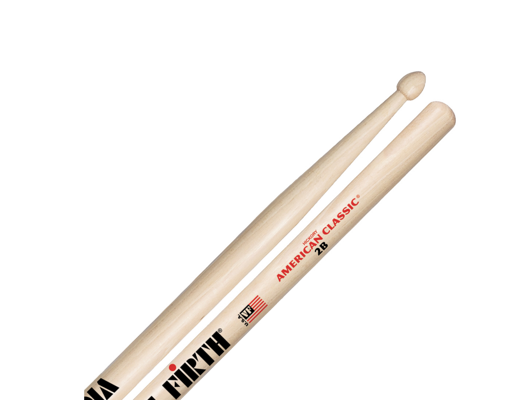 Foto 3 pulgar | Baquetas Vic Firth American Classic Modelo 2b Punta de Madera color Beige