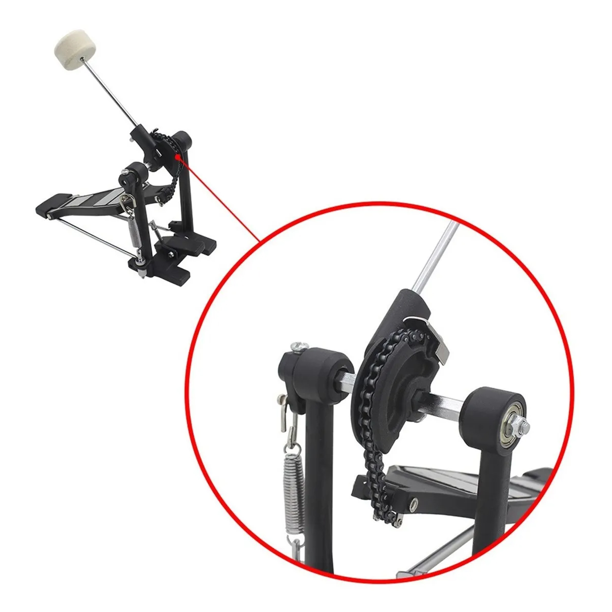 Foto 4 pulgar | Pedal para Bombo Hebikuo G-600