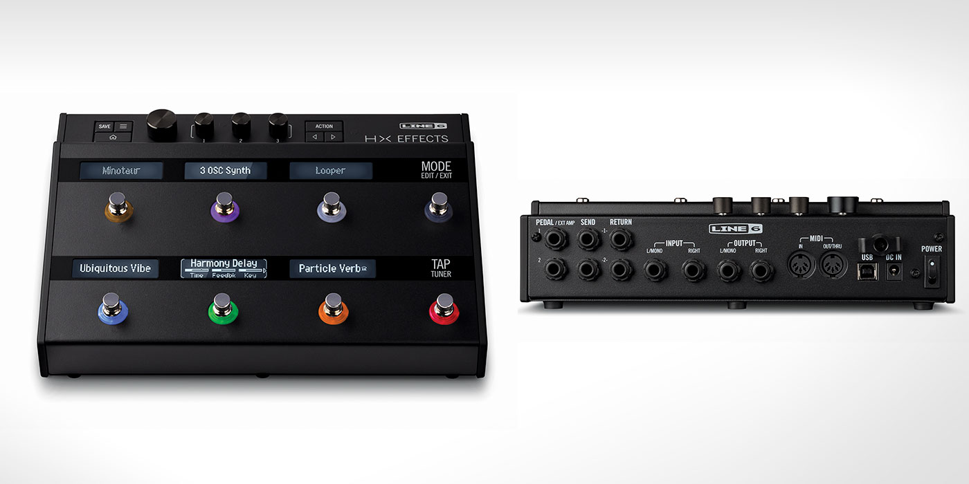 Foto 4 pulgar | Modelador de Efectos Line 6 Hxeffects color Negro