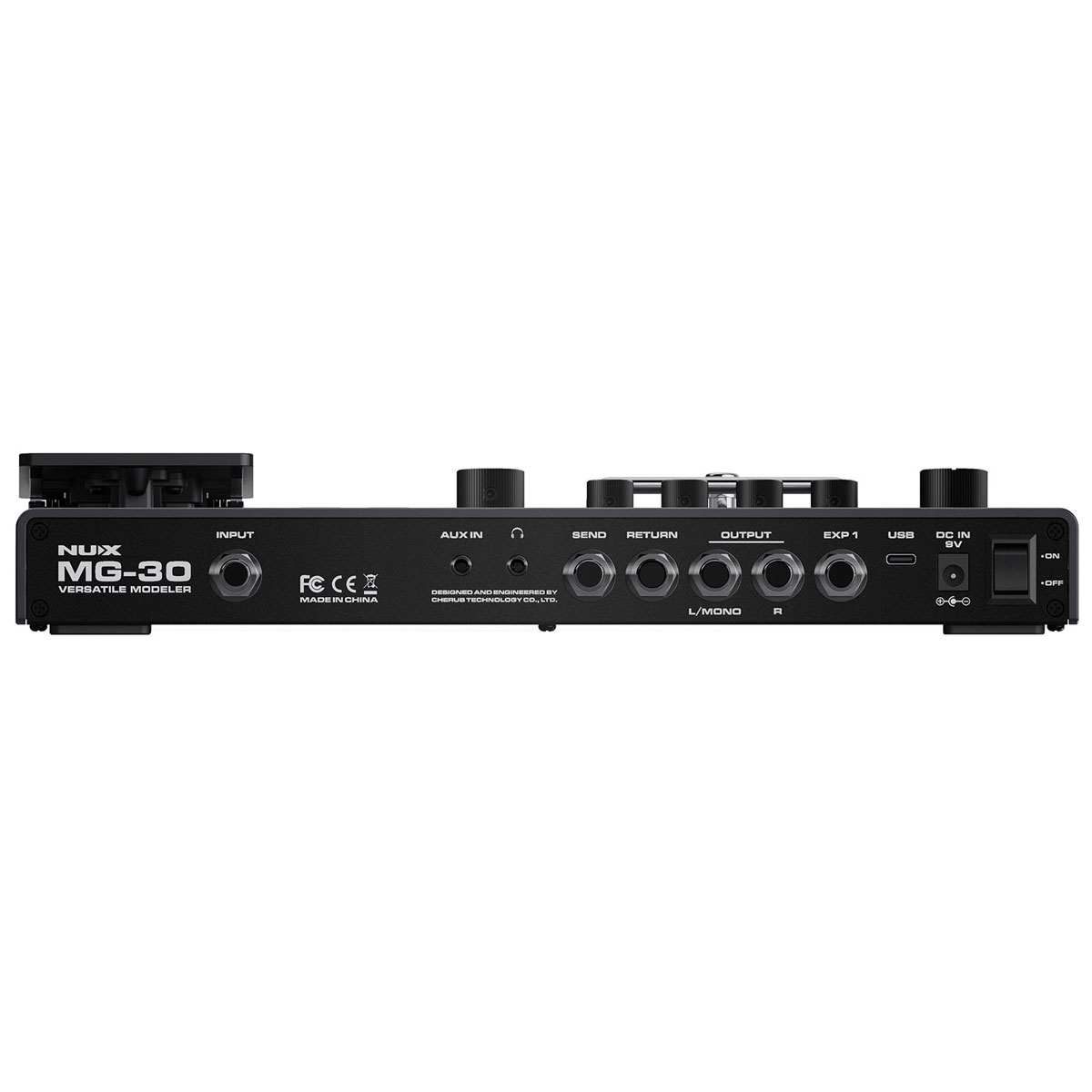 Foto 3 | Pedal de Efecto Nux Versatile Modeler Mg-30 color Negro