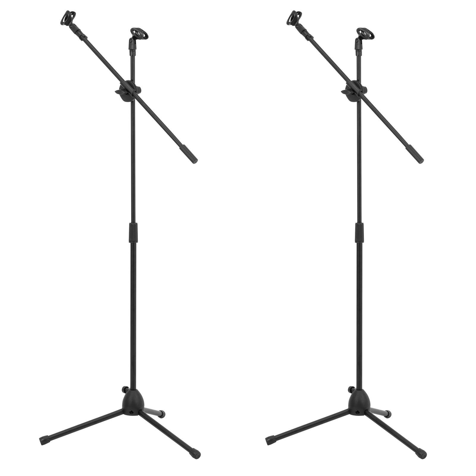 Foto 1 | Pedestal Onof De Tripie Para Micrófono Ajustable de Metal Color Negro 2 Pz
