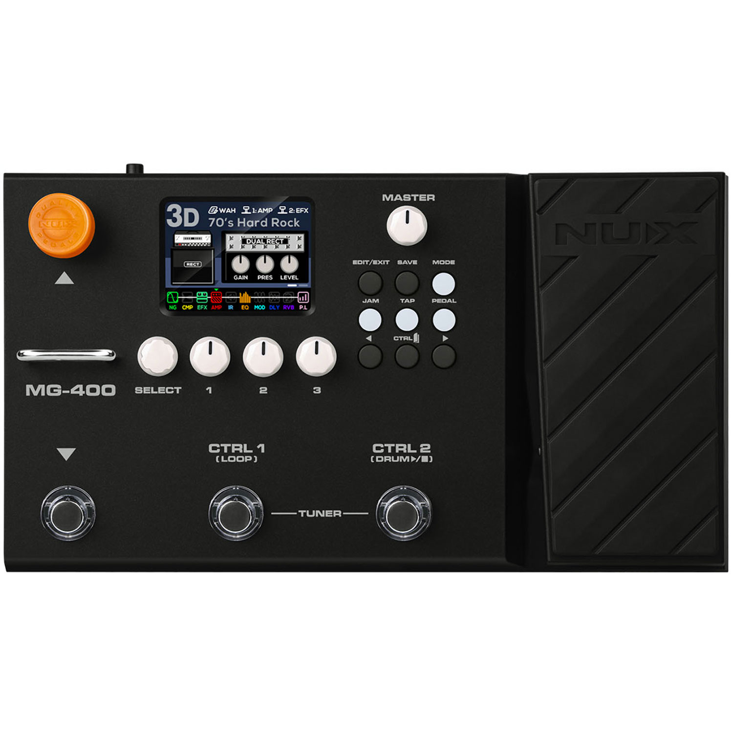 Foto 1 | Pedalera de Efectos Nux MG-400 para Guitarra Eléctrica