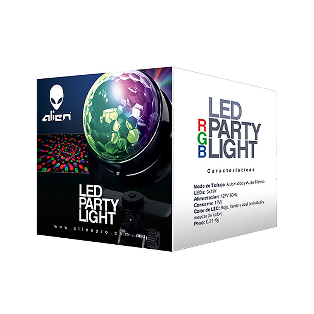 Foto 4 pulgar | Luz Led Bola Disco Alienpro Rgb Crystal Ball S002