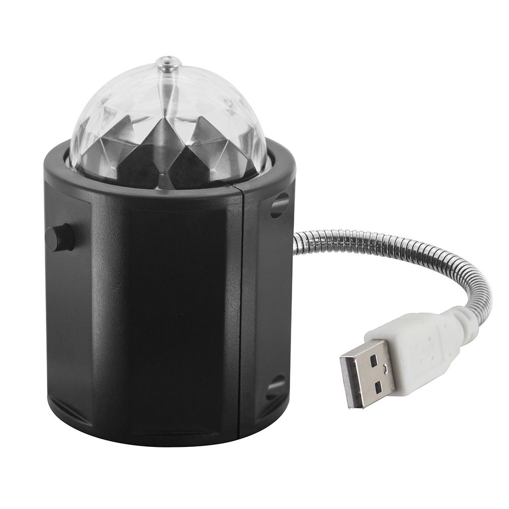 Foto 1 | Luz Led Usb Bola Disco Genérico Prolux Rgb Rotating Lamp S002