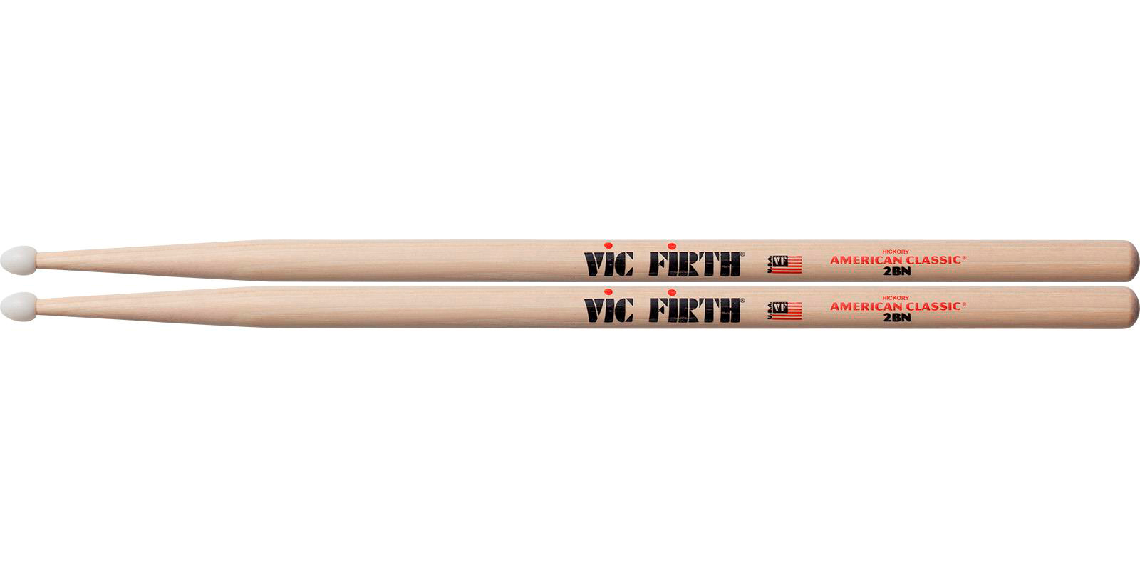 Foto 4 pulgar | Baquetas 16 1/4 " Punta Nylon Batería Percusión Vic Firth 2bn