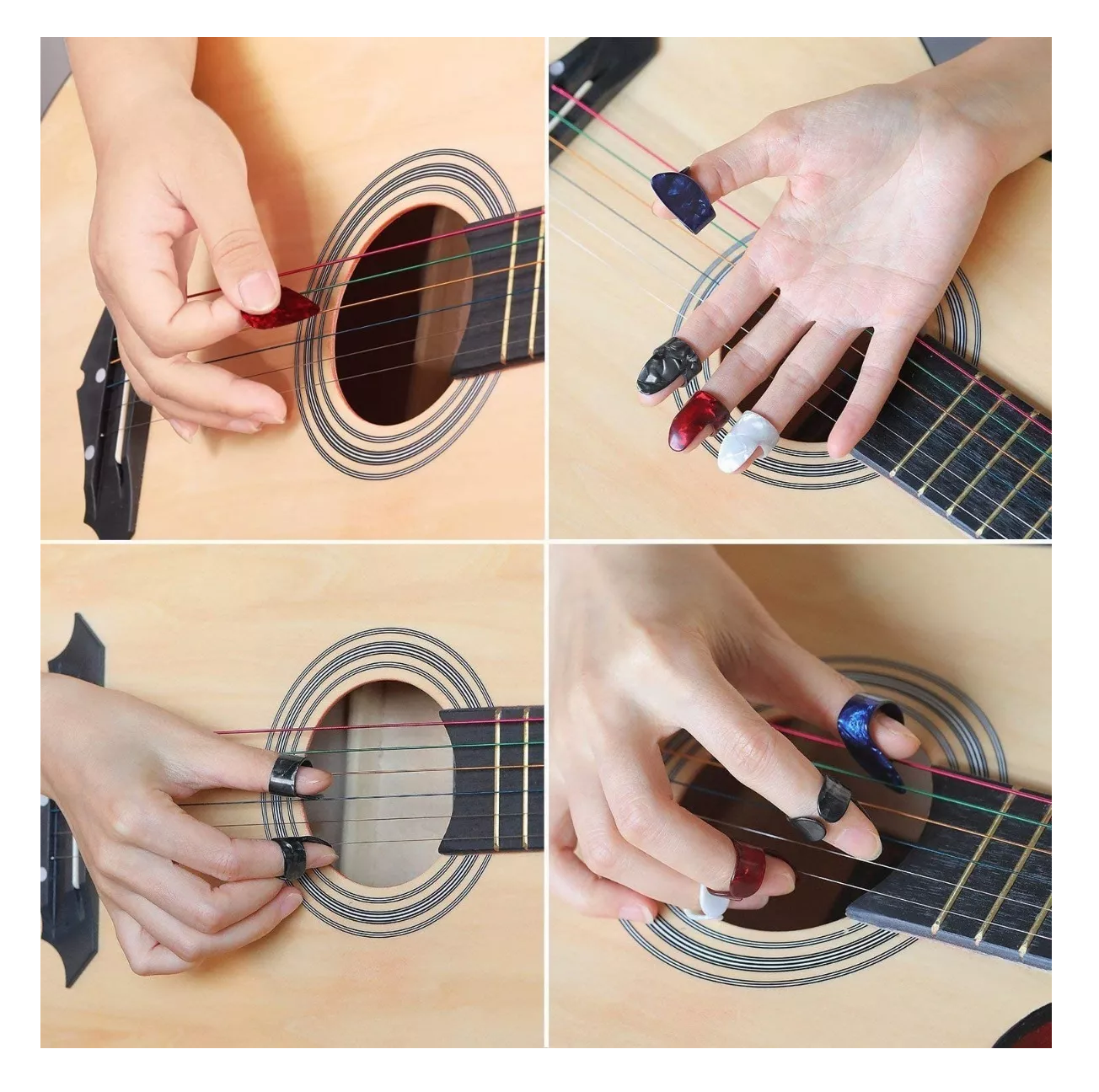 Foto 6 pulgar | Kit De Accesorios Belug para Guitarra Acústica Cuerdas 48 Unidades