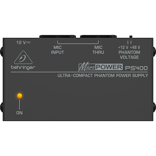 Foto 3 | Behringer Ps400 Fuente Alimentación Phantom Power Micrófono