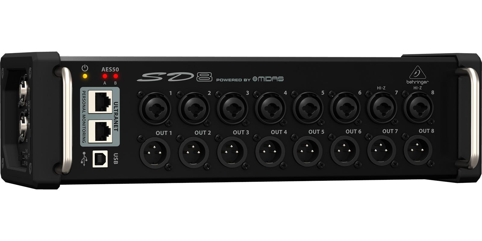 Behringer Rx1202fx V2 Mezcladora 8 Preamp Montaje Rack