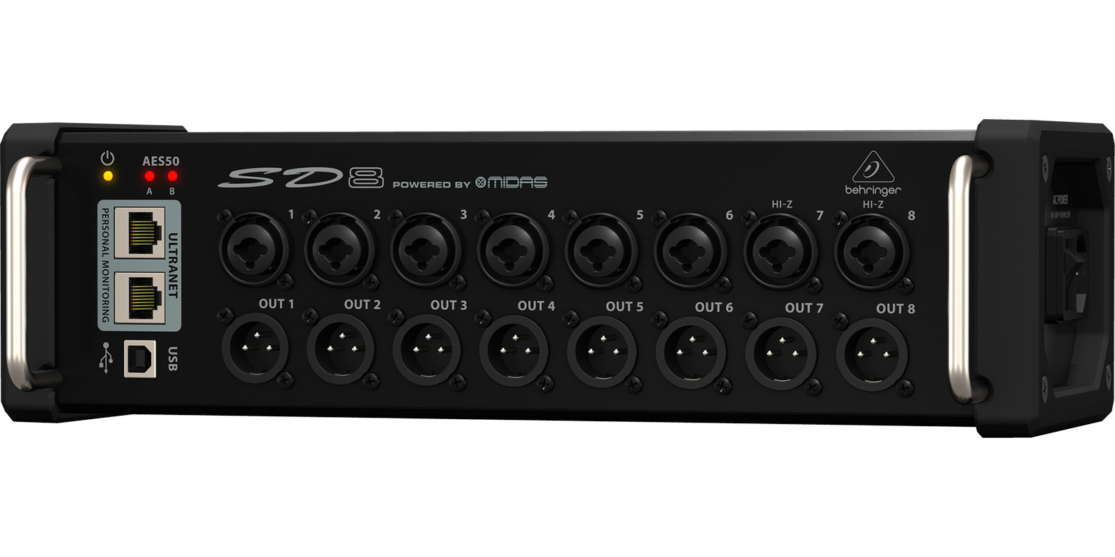 Foto 3 pulgar | Behringer Rx1202fx V2 Mezcladora 8 Preamp Montaje Rack