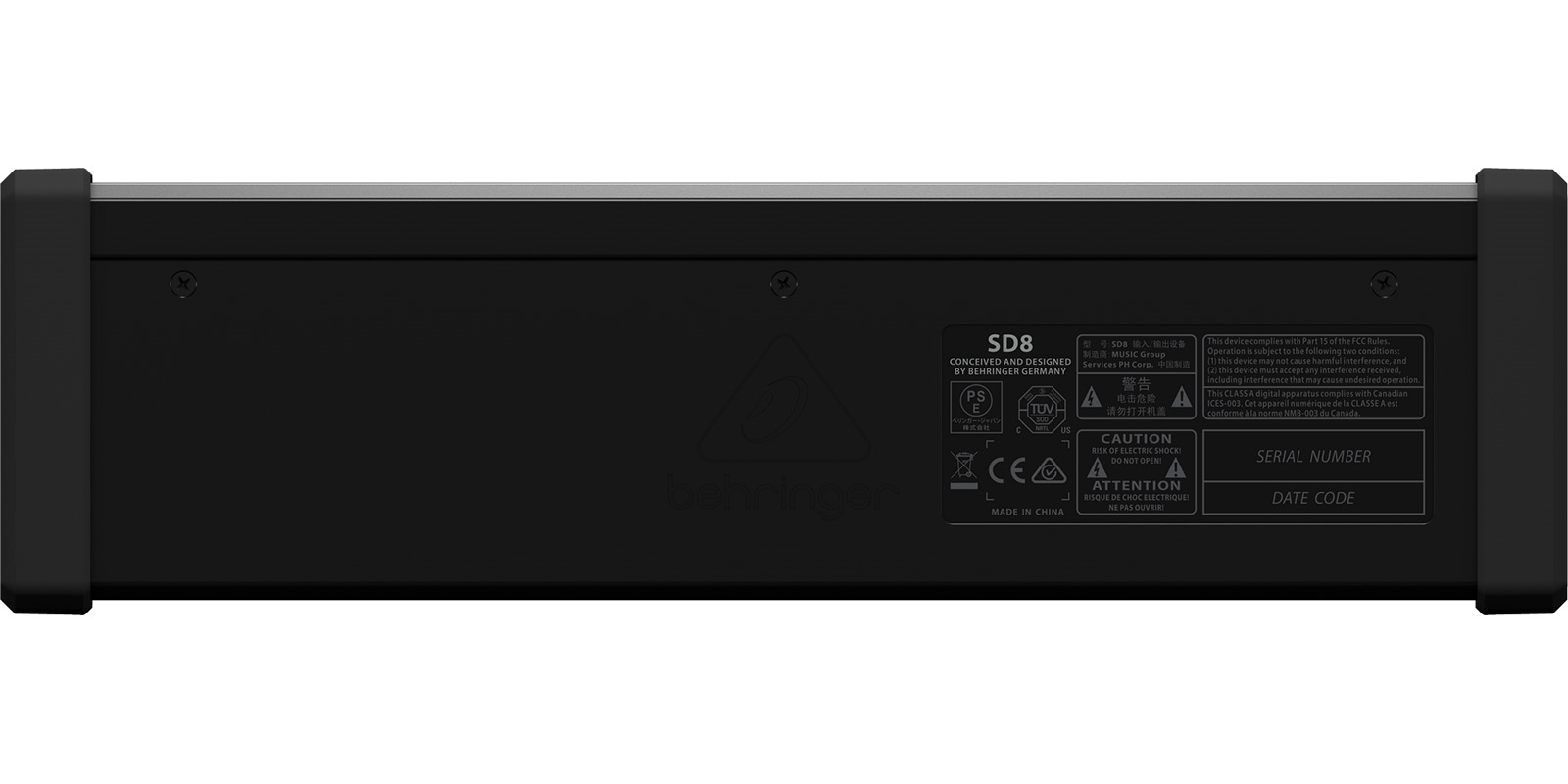 Foto 5 pulgar | Behringer Rx1202fx V2 Mezcladora 8 Preamp Montaje Rack