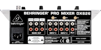 Foto 4 | Mezcladora para Dj 3 Canales Behringer Dx626 Mixer