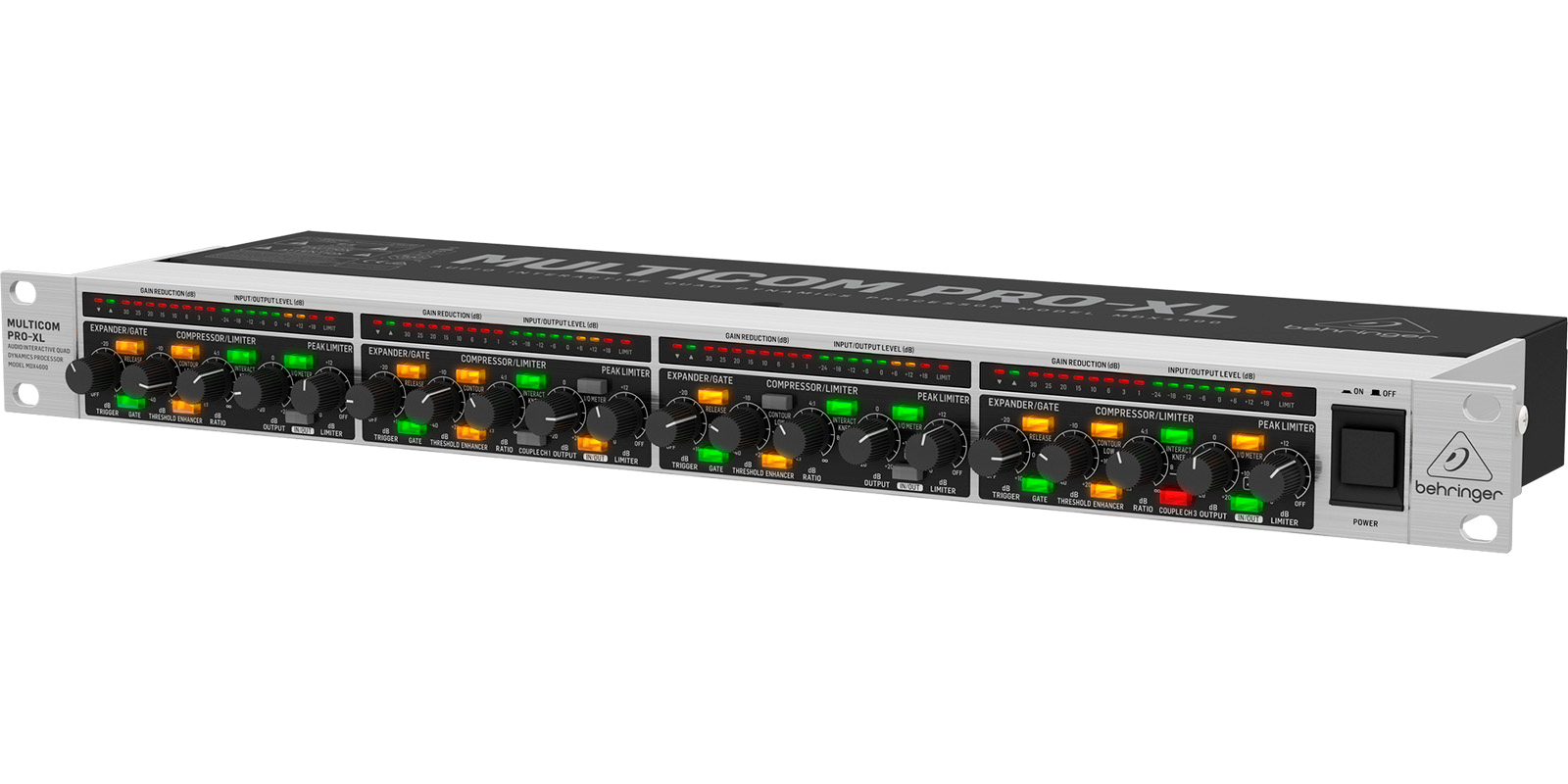 Behringer Mdx4600 V2 Compresor Limitador De Audio 4 Canales