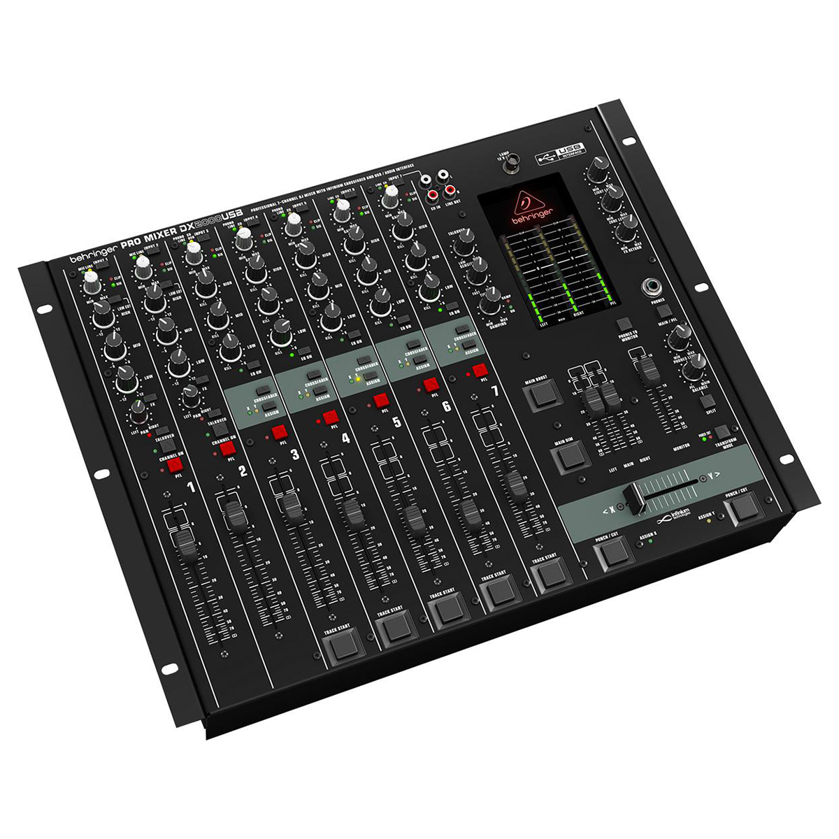 Behringer Dx2000usb Mezcladora Para Dj 7 Canales Usb