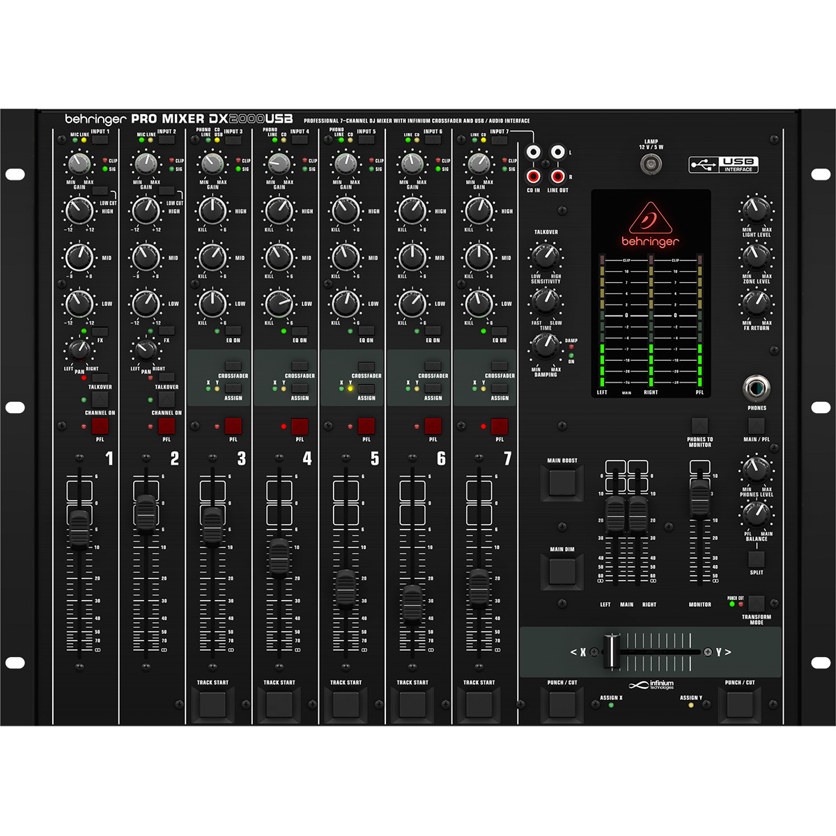 Foto 3 pulgar | Behringer Dx2000usb Mezcladora Para Dj 7 Canales Usb