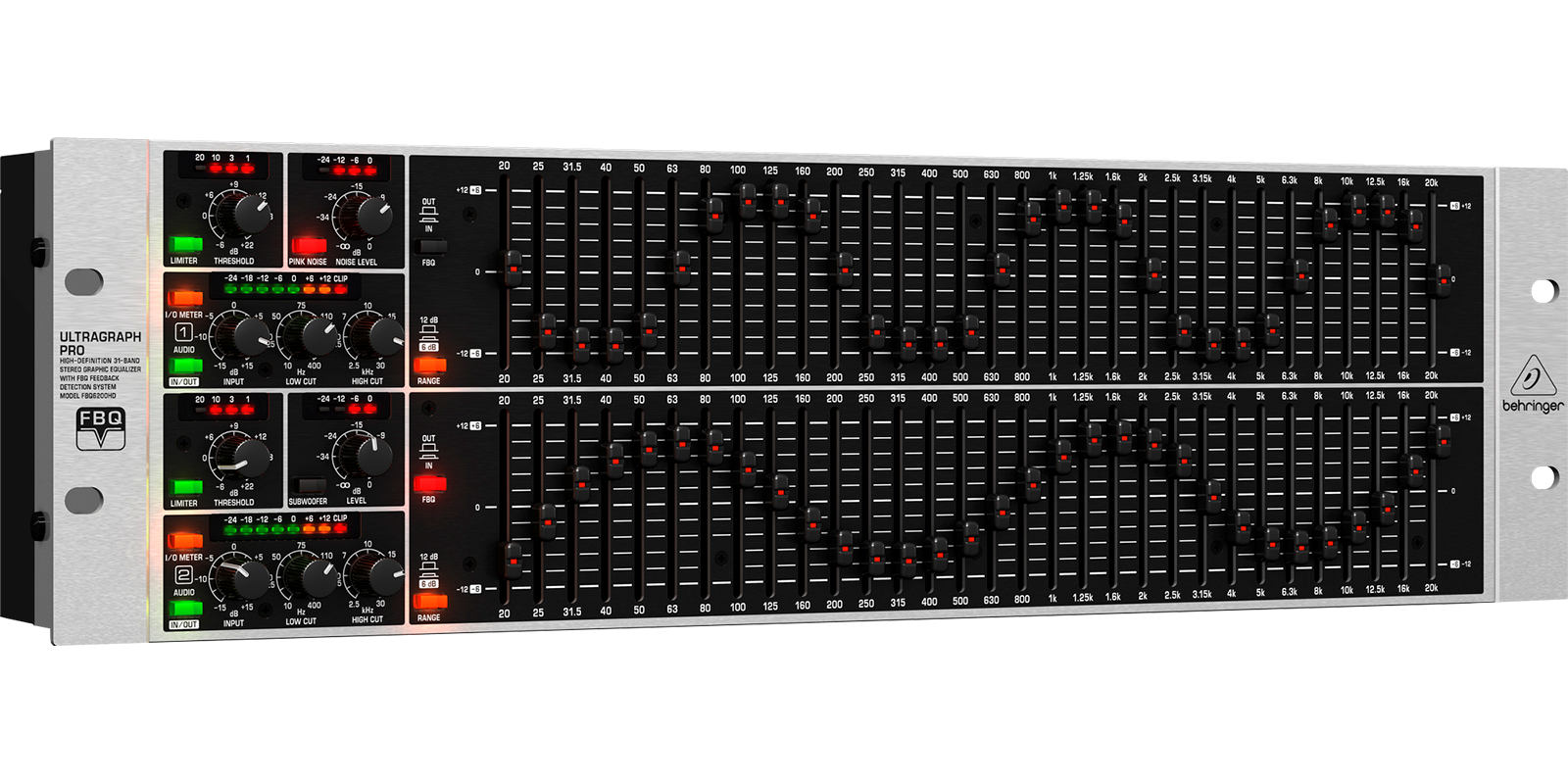 Foto 2 | Behringer Fbq6200hd Ecualizador Gráfico 31 Bandas Estéreo Hd