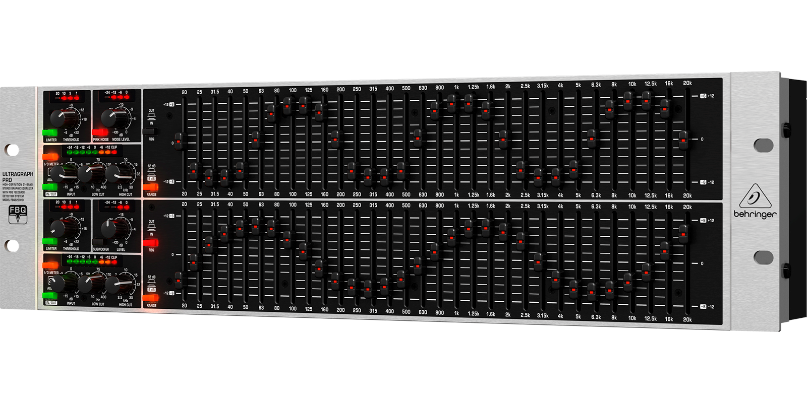 Foto 3 | Behringer Fbq6200hd Ecualizador Gráfico 31 Bandas Estéreo Hd