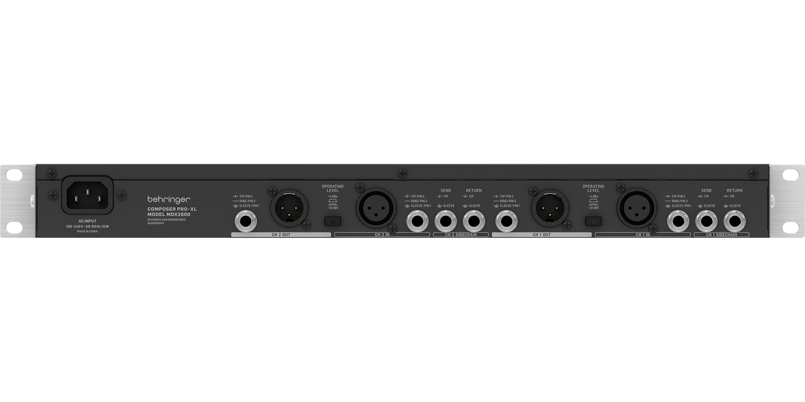 Foto 4 | Behringer Mdx2600 V2 Compresor Limitador De Audio 2 Canales