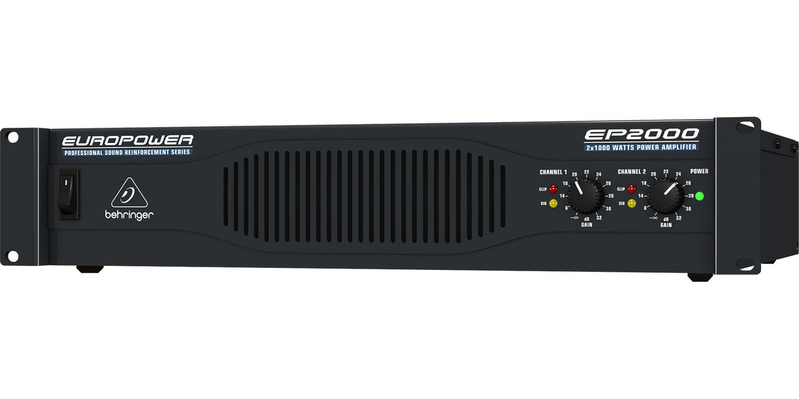 Foto 1 | Behringer Ep2000 Poder Amplificador De Audio 2000 Watts
