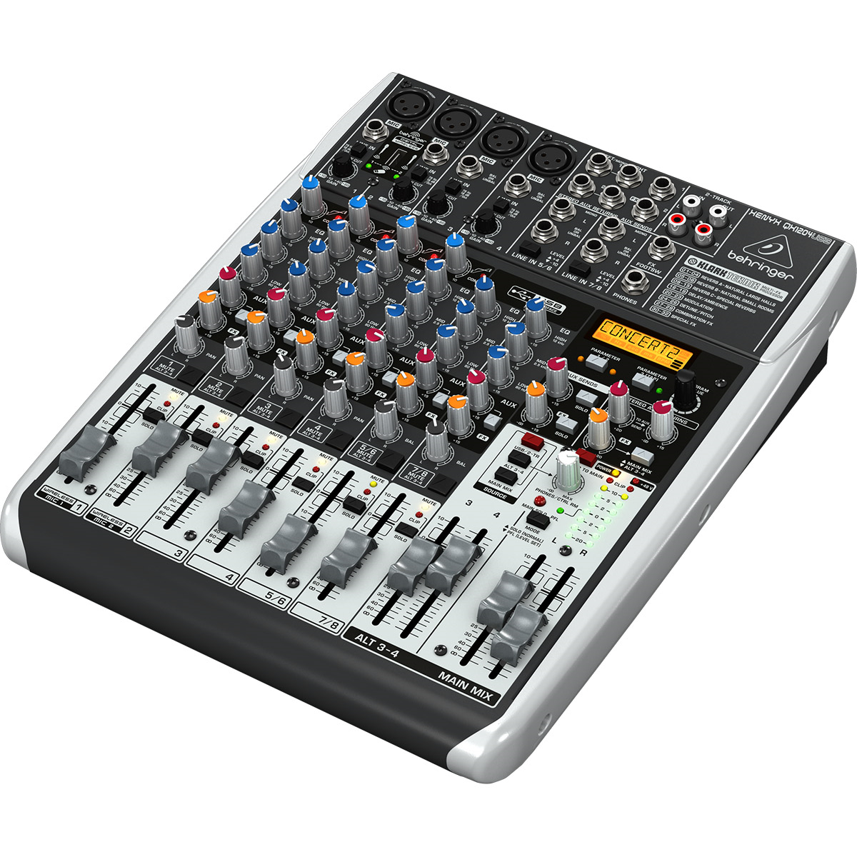 Foto 4 pulgar | Behringer Qx1204usb Mezcladora 12 Canales Interface Usb