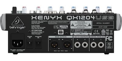 Foto 4 | Behringer Qx1204usb Mezcladora 12 Canales Interface Usb