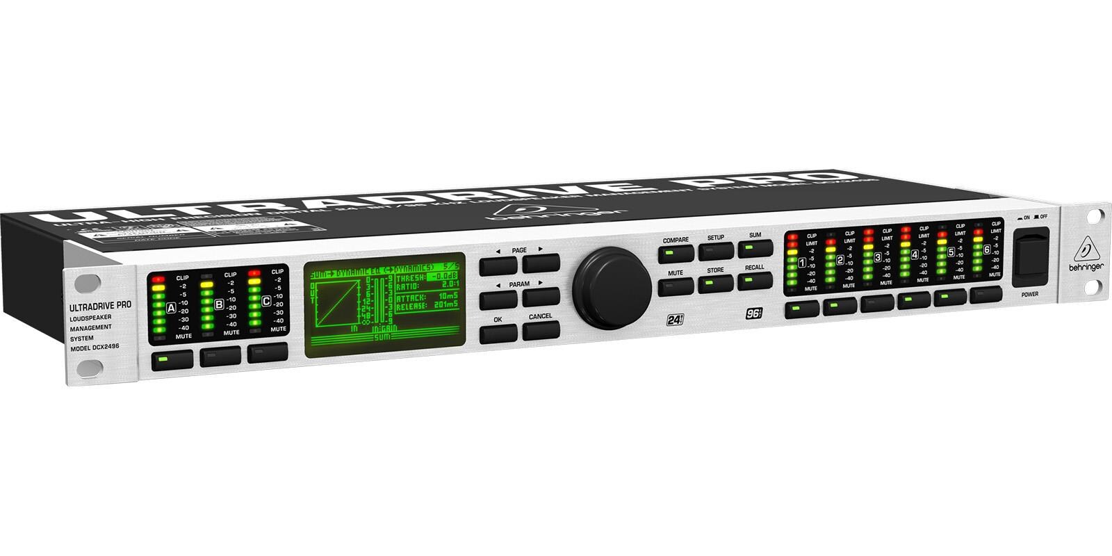 Behringer Dcx2496 Procesador De Audio Crossover Pa $8,539