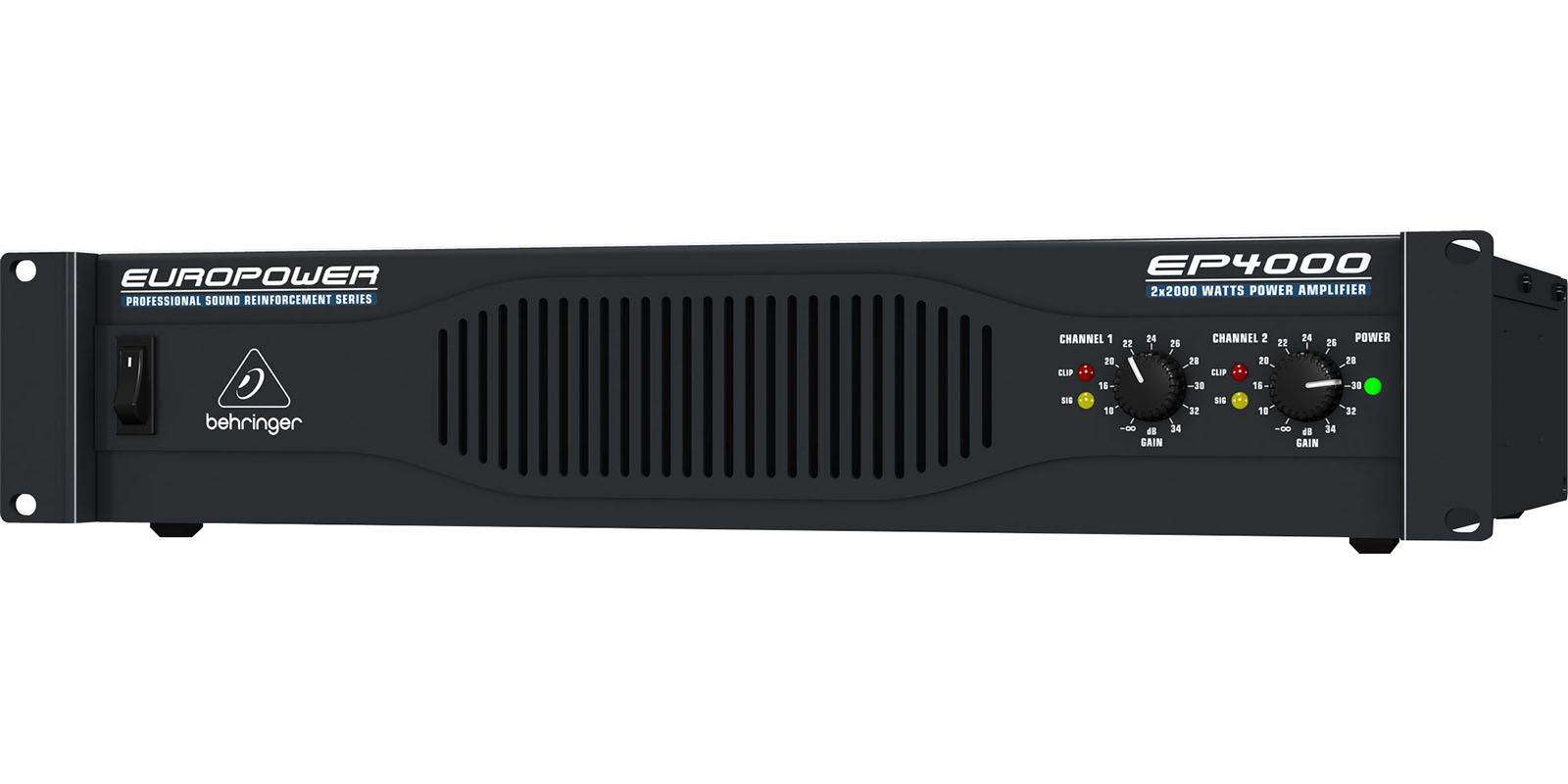 Foto 1 | Behringer Ep4000 Poder Amplificador De Audio 4000 Watts