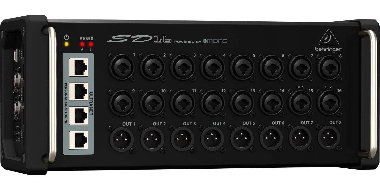 Foto 2 pulgar | Behringer Sd16 Snake Digital Con 16 Preamps Combo Midas