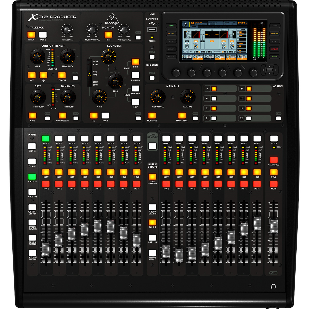 Foto 3 pulgar | Behringer X32 Producer Mezcladora Digital De 32 Canales