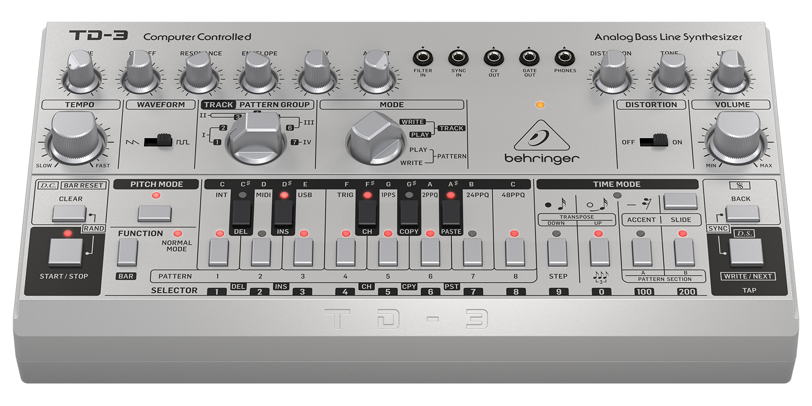 Behringer Td-3-sr Sintetizador Análogo Secuenciado Dj Rap