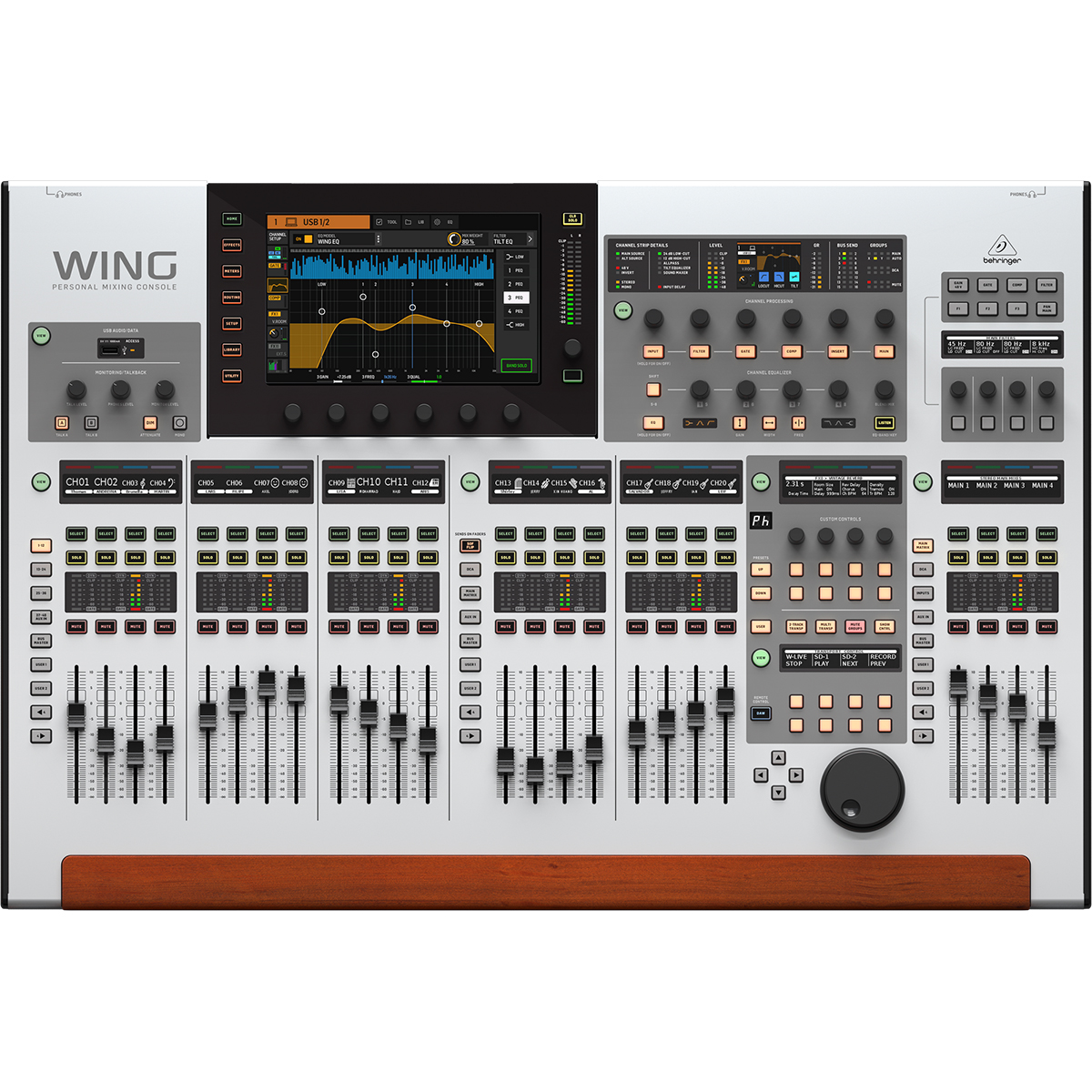 Foto 4 | Behringer Wing Mezcladora Mixer Digital De 48 Canales