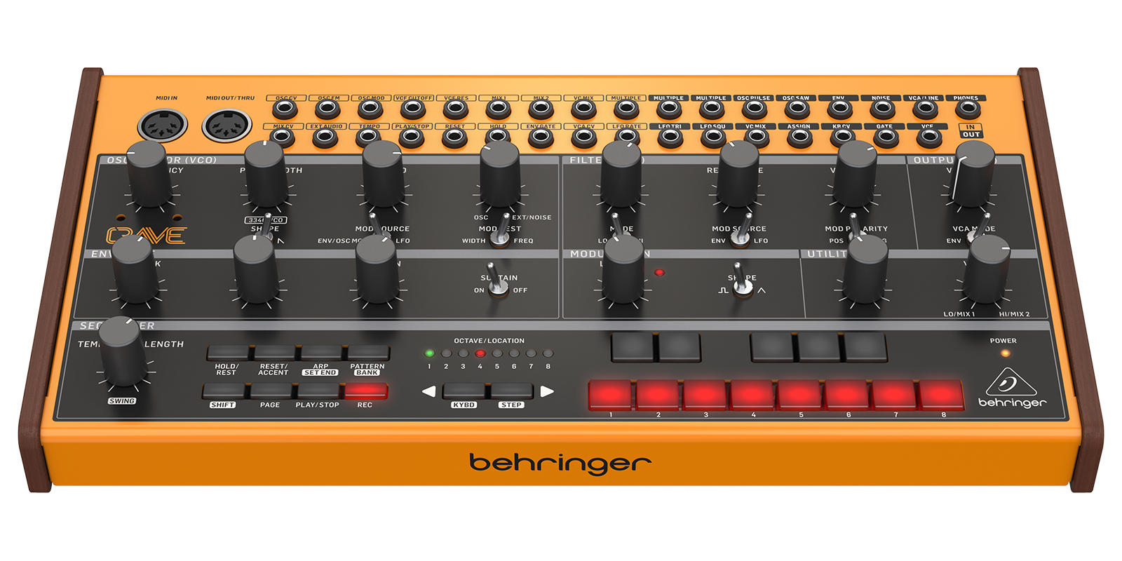 Behringer Crave Sintetizador Semimodular Analógico 3340 Vco