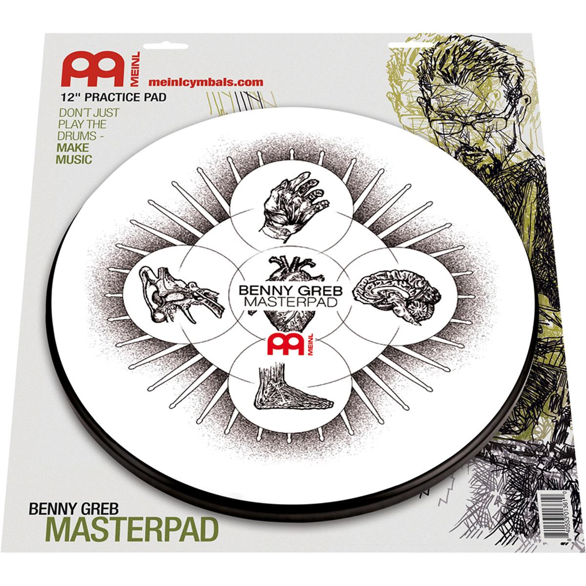 Foto 1 | Meinl Mpp-12bg Pad Practicador 12 Pulgadas Baterista Batería