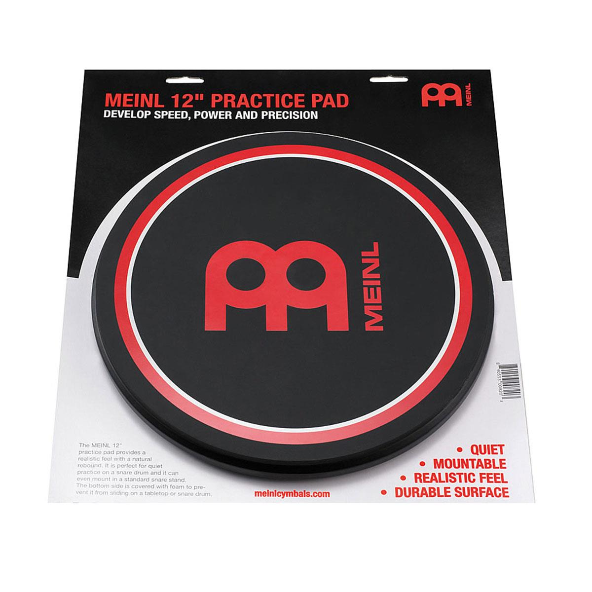 Meinl Mpp-12 Pad Practicador 12 Pulgadas Baterista Batería