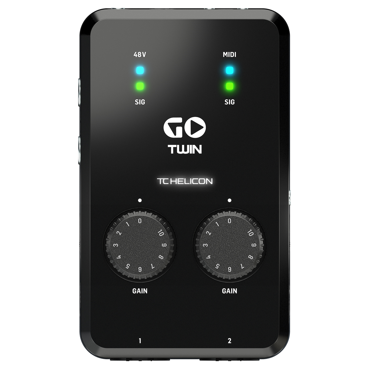 Foto 4 pulgar | Tc Helicon Go Twin Interfaz De Audio / Midi 2 Ch Hd Portátil