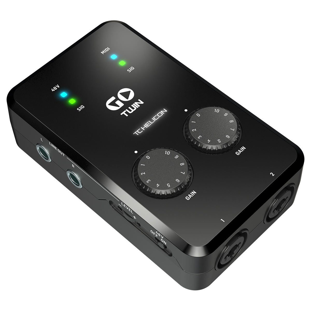 Foto 5 | Tc Helicon Go Twin Interfaz De Audio / Midi 2 Ch Hd Portátil