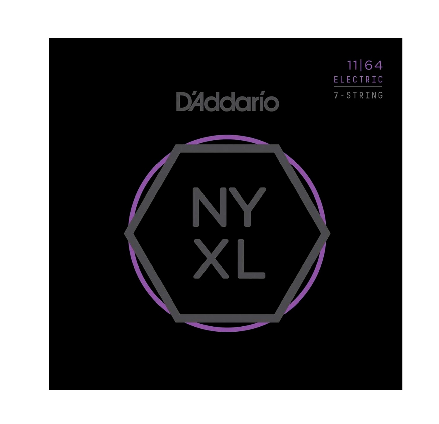 Juego 7 Cuerdas para Guitarra Cuerdas 11-64 Daddario Nyxl1164