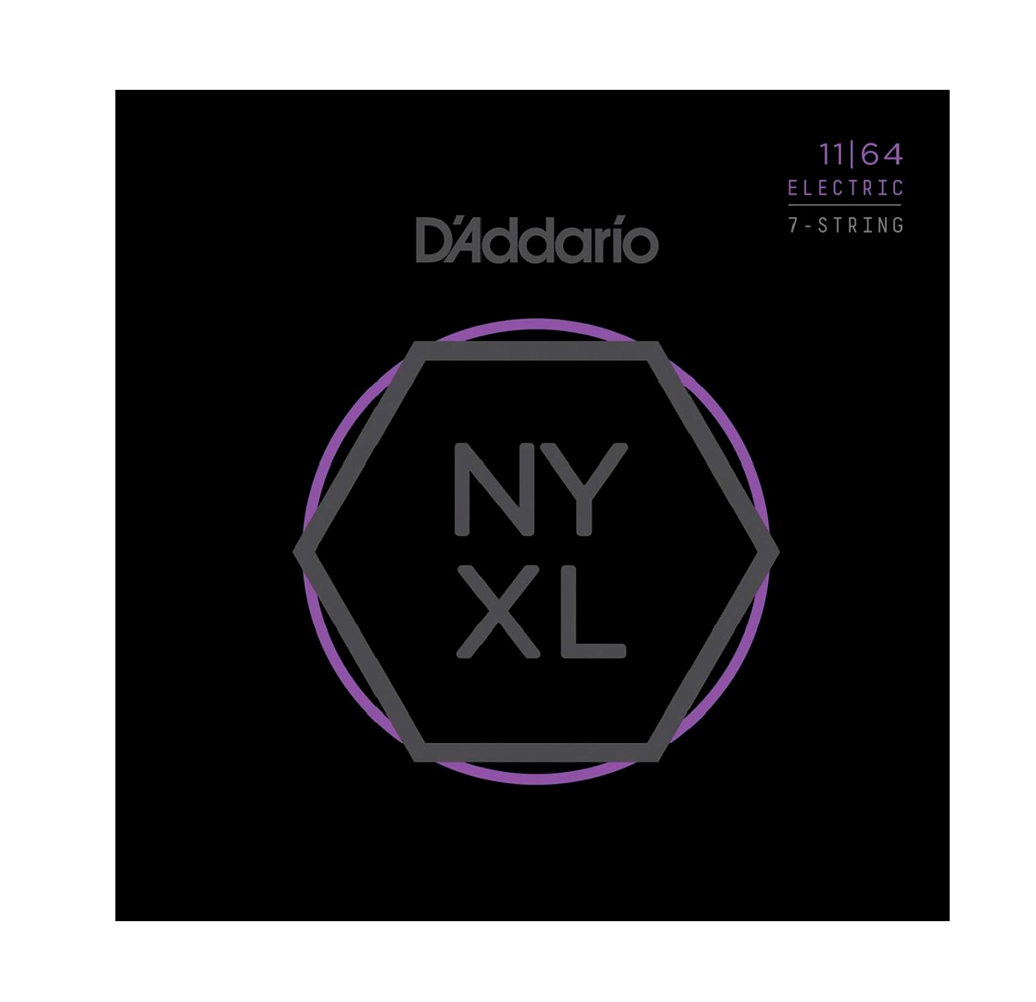 Foto 1 | Juego 7 Cuerdas para Guitarra Cuerdas 11-64 Daddario Nyxl1164