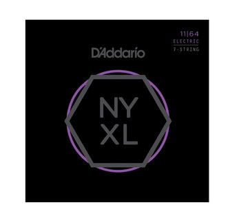 Foto 1 | Juego 7 Cuerdas para Guitarra Cuerdas 11-64 Daddario Nyxl1164