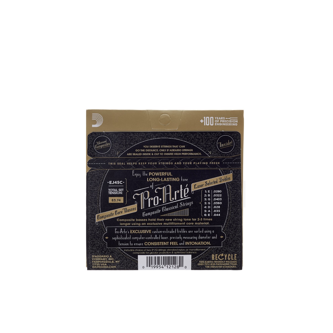 Foto 2 | Daddario Pro Arte Ej45c Cuerdas Guitarra Nylon Normal