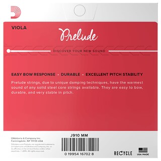 Foto 3 | Juego de Cuerdas Daddario para Viola