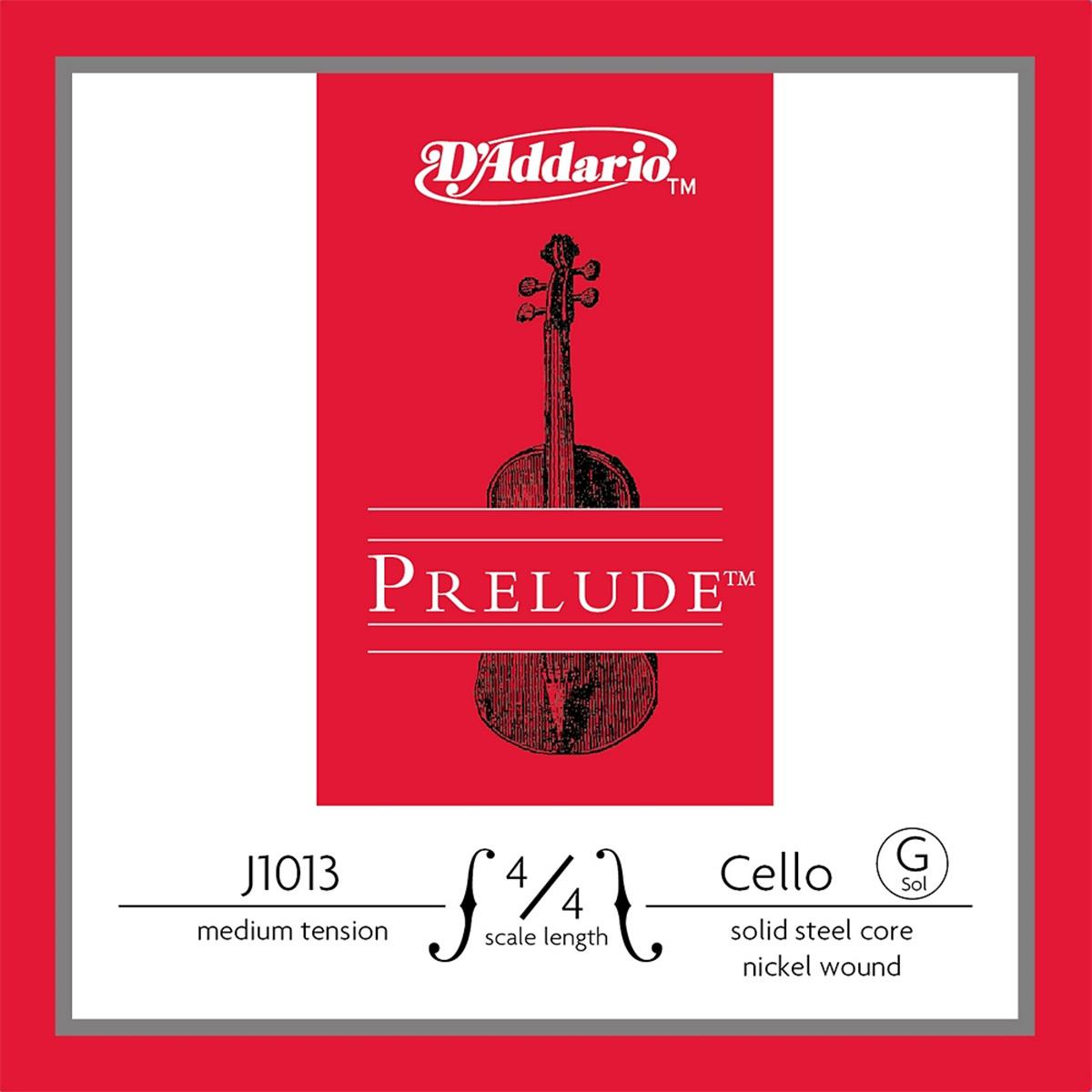 Foto 1 | Cuerda Individual Sol para Violonchelo Daddario J1013 4/4m