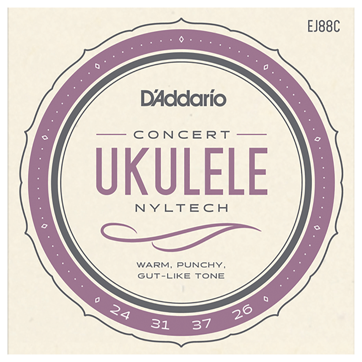 Juego de Cuerdas Daddario para Ukulele