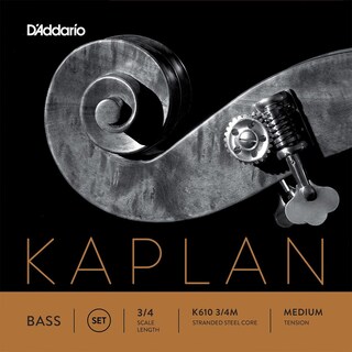 Foto 1 | Juego de Cuerdas para Contrabajo Kaplan Tensión Media Daddario K610 3/4m