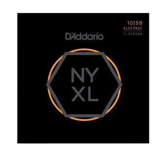 Foto 1 | Juego de 7 Cuerdas para Guitarra Eléctrica Daddario Nyxl1059