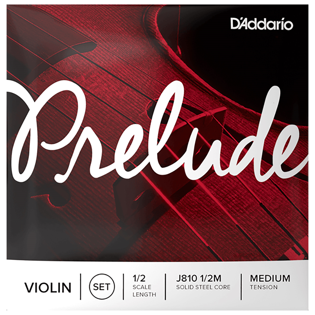 Encordadura Cuerdas Daddario J-810 1/2m para Violín Escala 1/2