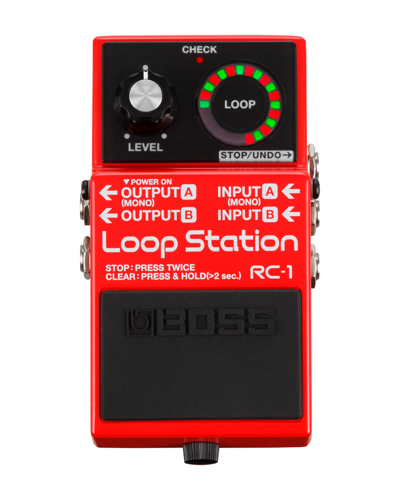Foto 2 pulgar | Pedal Loop Station Boss RC-1 Rojo