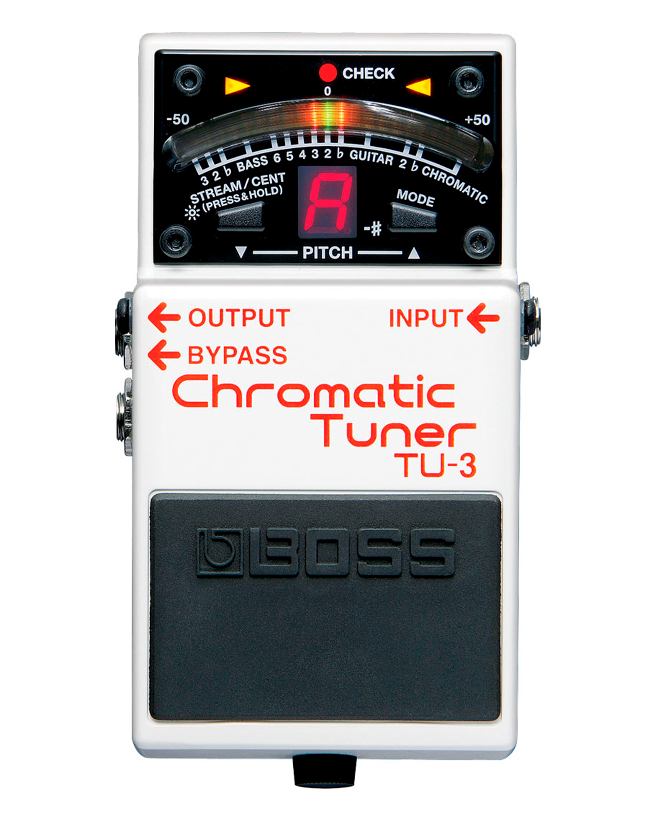 Afinador Cromático Boss Tu-3 Blanco